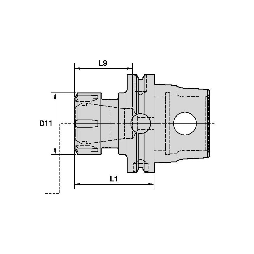 KM80ATCER4090km80ATC Collet Chuck Round ER40