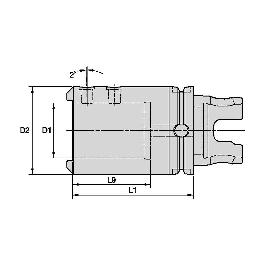 KM80ATCWD50110M KM80ATC Drill Adapter 50 x 11