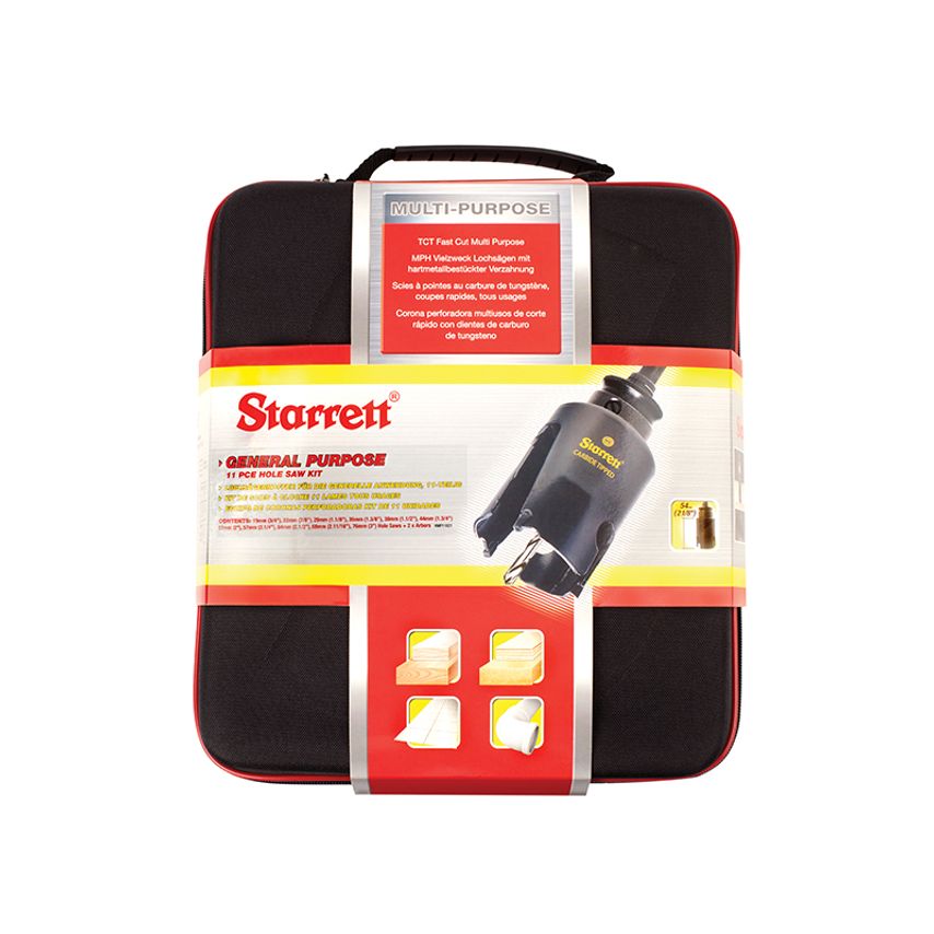 KMP11021 TCT General Purpose Holesaw Kit, 13 Piece STRKMP11021