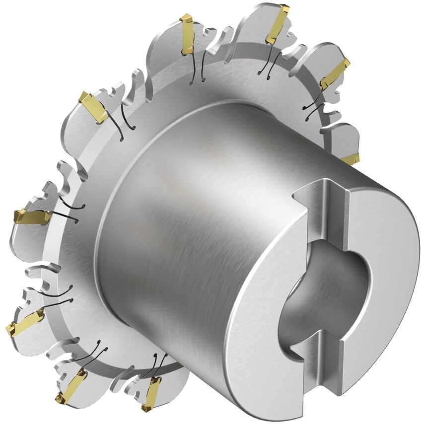KNSU040R11X12S100 KNS Slotting Cutter Inch 4D 1.
