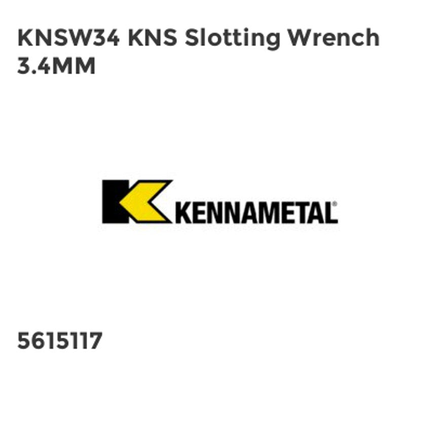 KNSW34 KNS Slotting Wrench 3.4MM