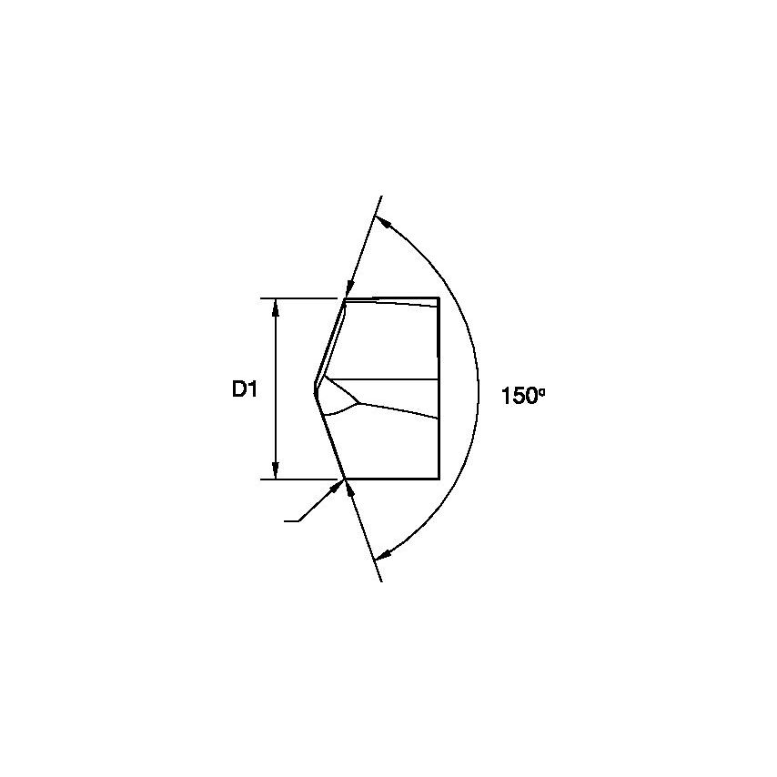 KSEM3100PCM Pre-Centre Insert Blade Diameter