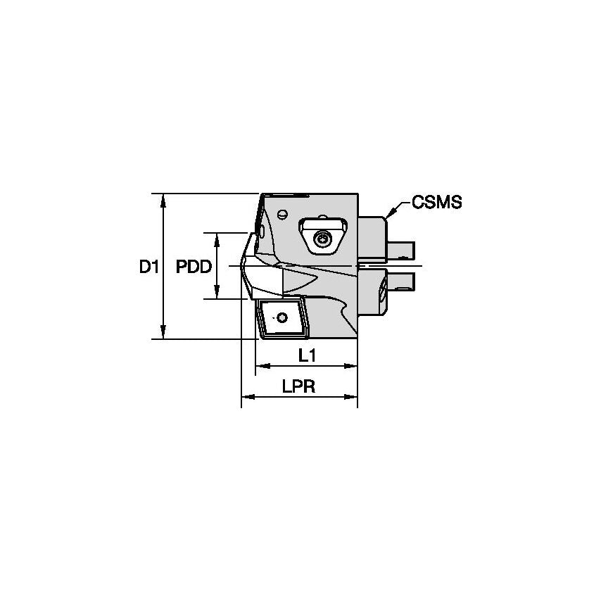 KSEMP5800FDS56B1M KSEMPLUS B1 Head D= 58.00 mm