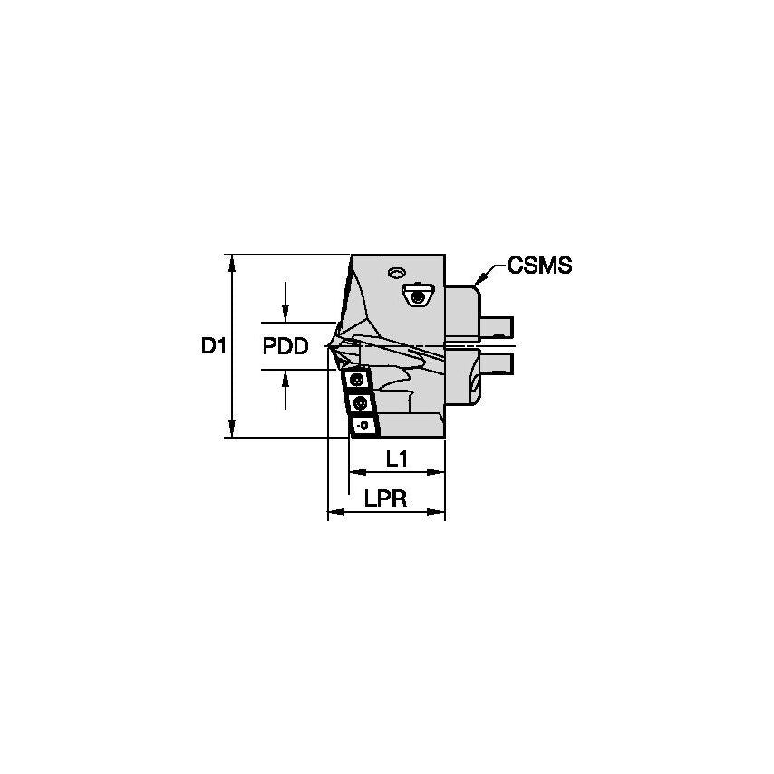 KSEMP9600FDS90B1M KSEMPLUS B1 Head D= 96.00 mm