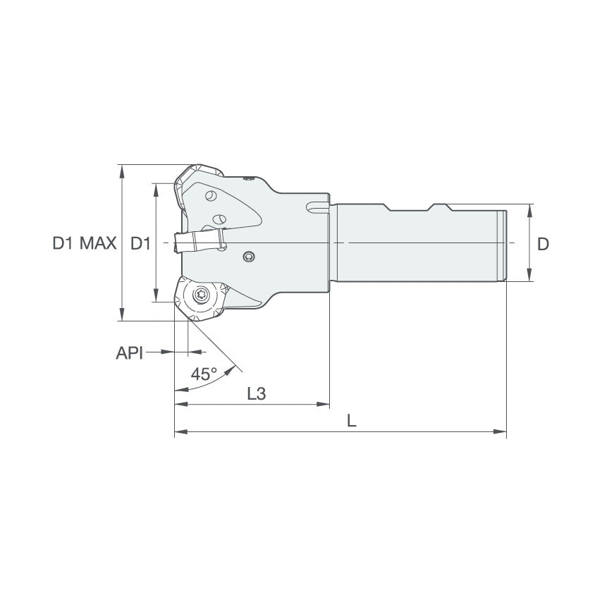 KSHR40D04R50B25SHN09 End Mill
