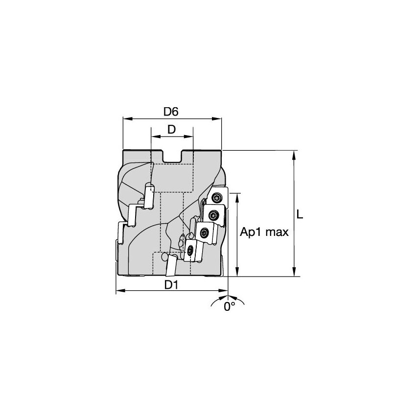 KSSP200R3SD43L200HC KSSP Helical 2.0 X 2.0, SD43 C