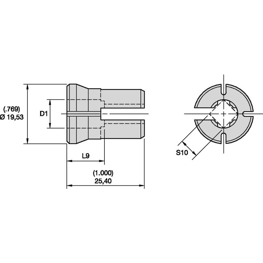 KTC10 Tap Collet #10 - 1016468