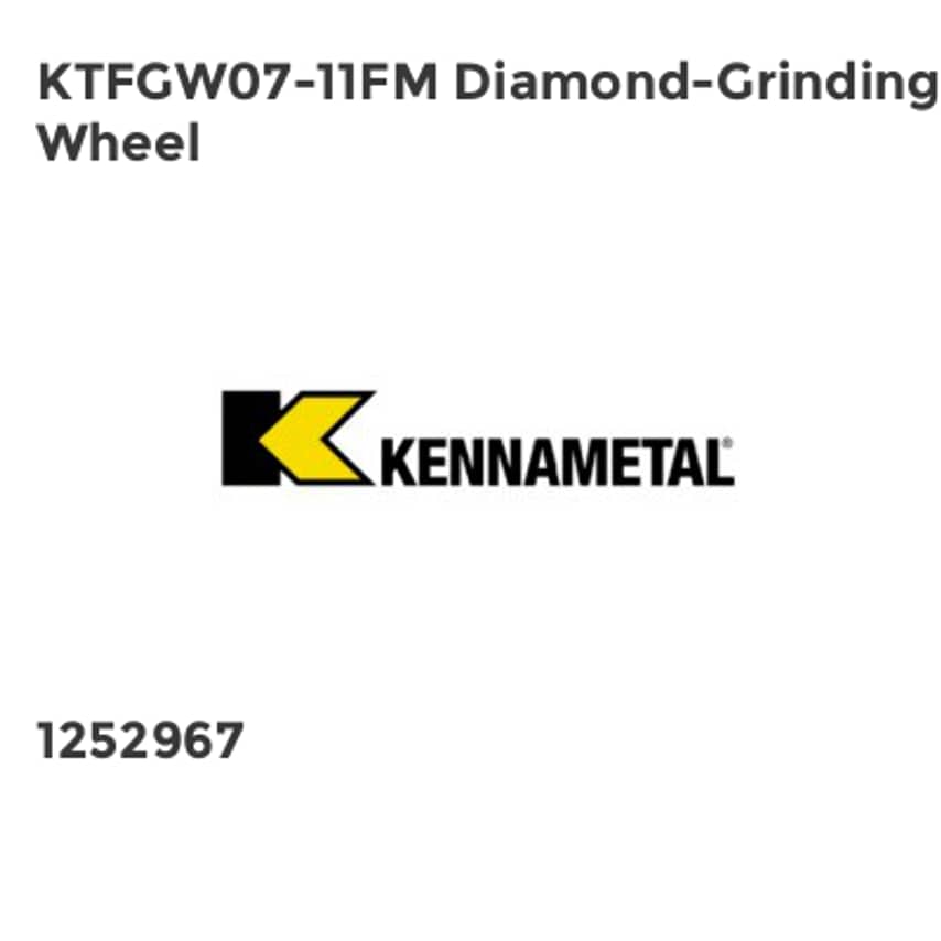 KTFGW07-11FM Diamond-Grinding-Wheel