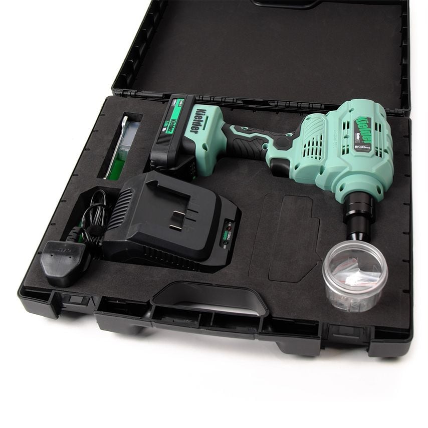 KWT-009 18V Li-ion Brushless Riveter, 1 x 2.0AH Kit
