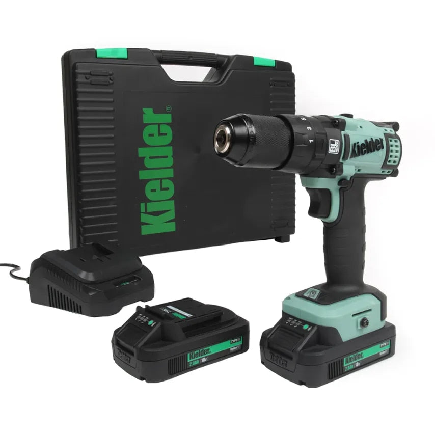 KWT-014 18v Li-Ion Brushless 13mm 52Nm TYPE18 Combi Drill, 2 x 2.0Ah Kit