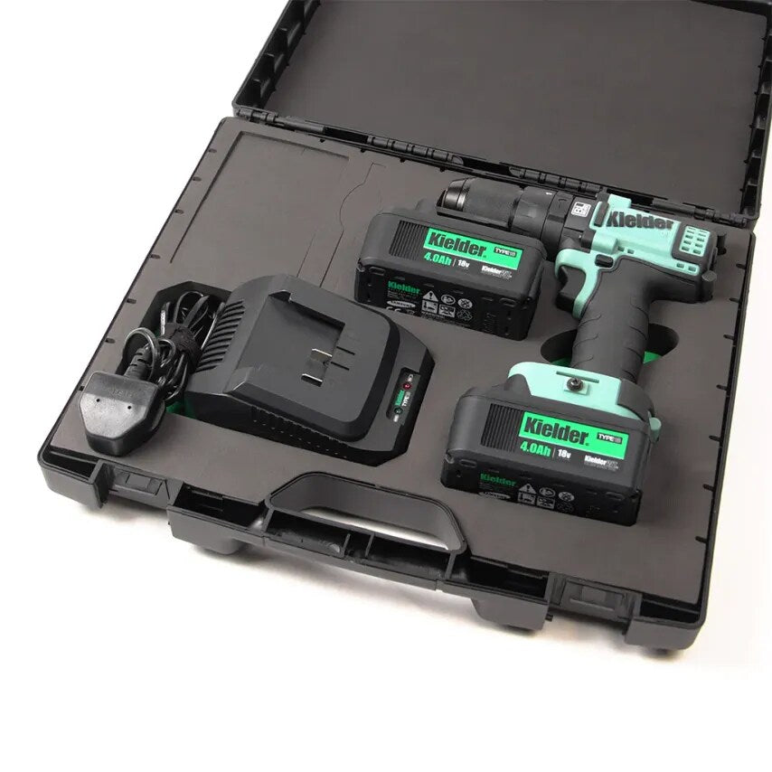 KWT-014 18v Li-Ion Brushless 13mm 52Nm TYPE18 Combi Drill, 2 x 4.0Ah Kit