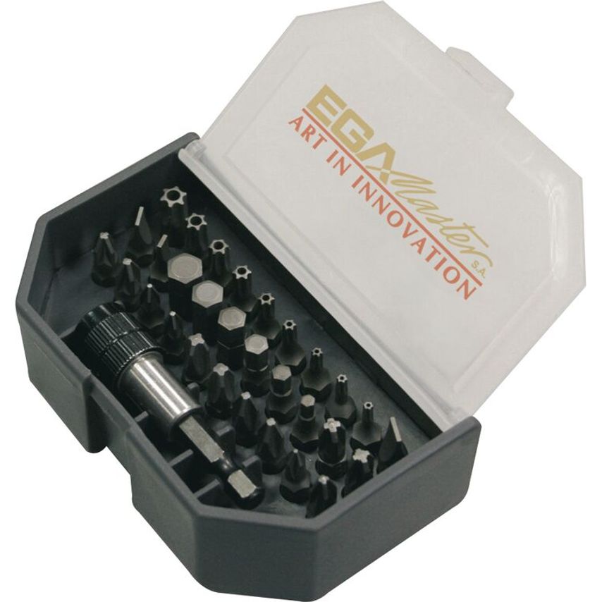 Kit of 31 Pieces- Bits TORX Bit Holder