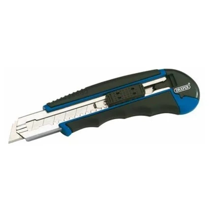 Knife Blade Retractable Segment Soft Grip - 72144