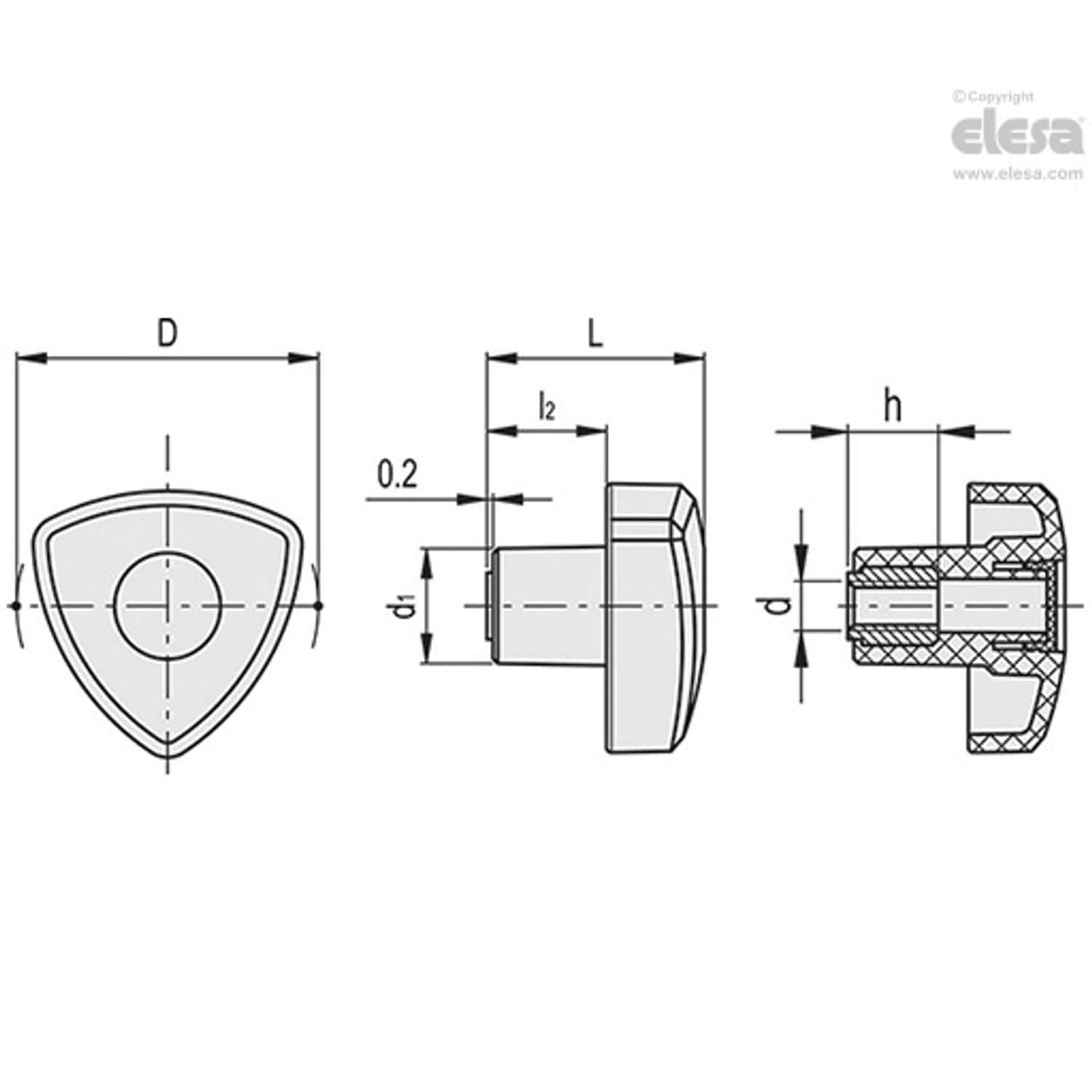 Knob-VTR.50-C2-B-M10-C3