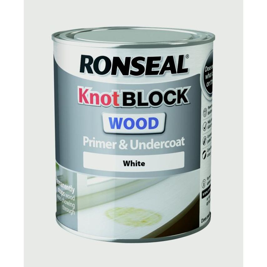 KnotBlock Primer & Undercoat White 750ml