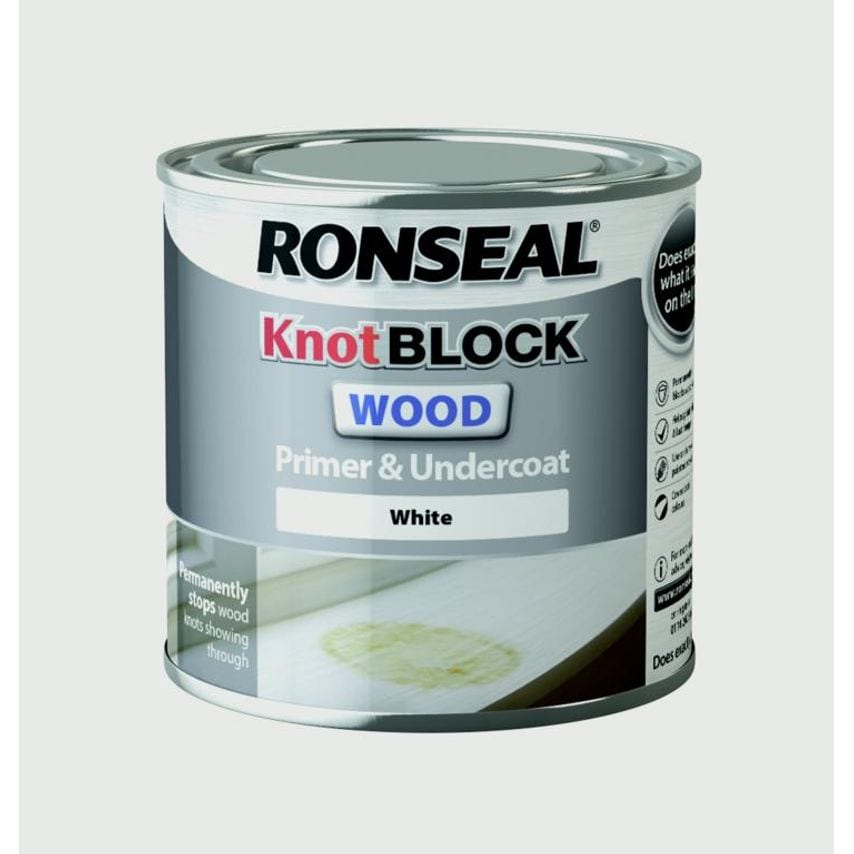 Knot Block Primer & Undercoat White 250ml