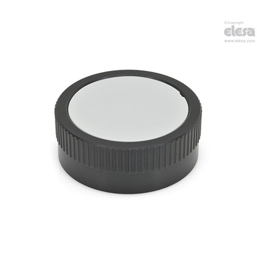 Knurled control handwheel-GN 736.1-62-K10-A