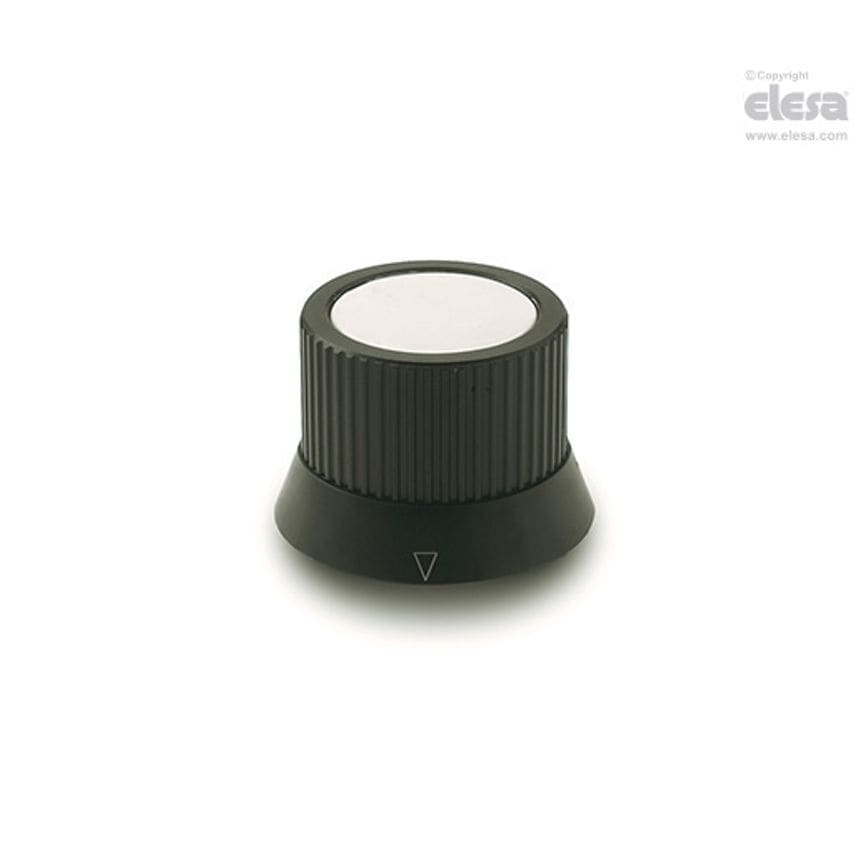 Knurled control knob-GN 726.2-34-B6-A-1