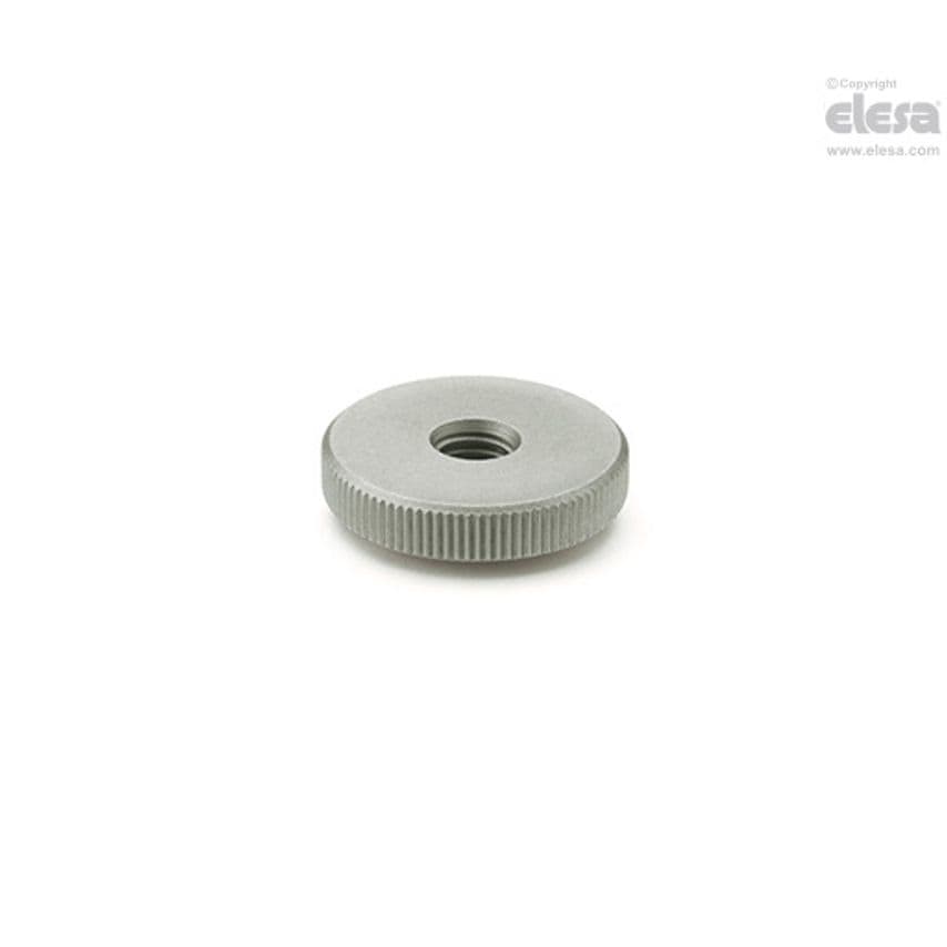 Knurled grip knob-DIN 467-M10-NI
