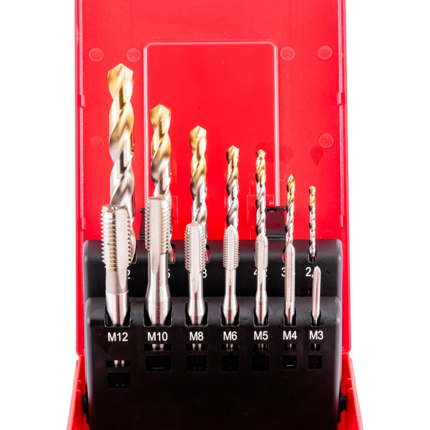 L115 101 HSS 14-PC Coarse Tap & Drill Set