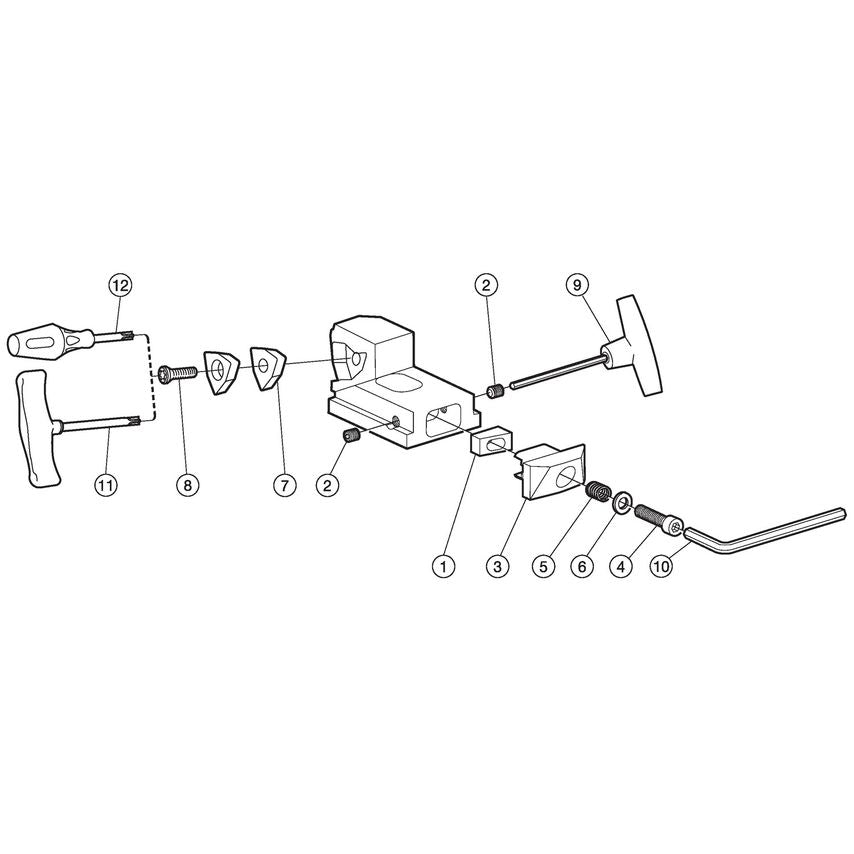 L190.1-K080J008-W15 Bar Peeling Tool