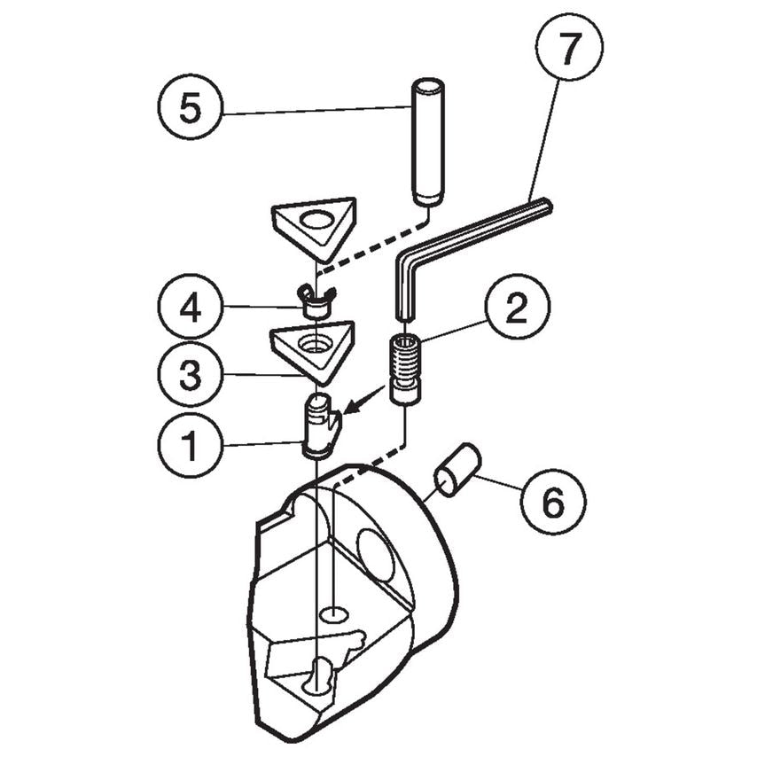 L571.35C-403227-15 T-Max P Head for Turning