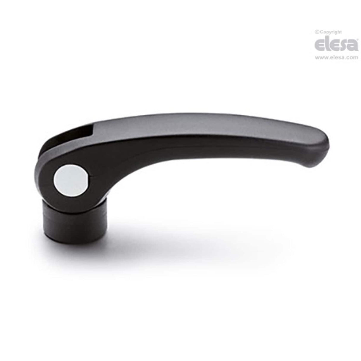 LAC Cam levers Technopolymer Without adjustable ring-nut rotating pin with zinc-plated steel threaded hole LAC.80-B-M8