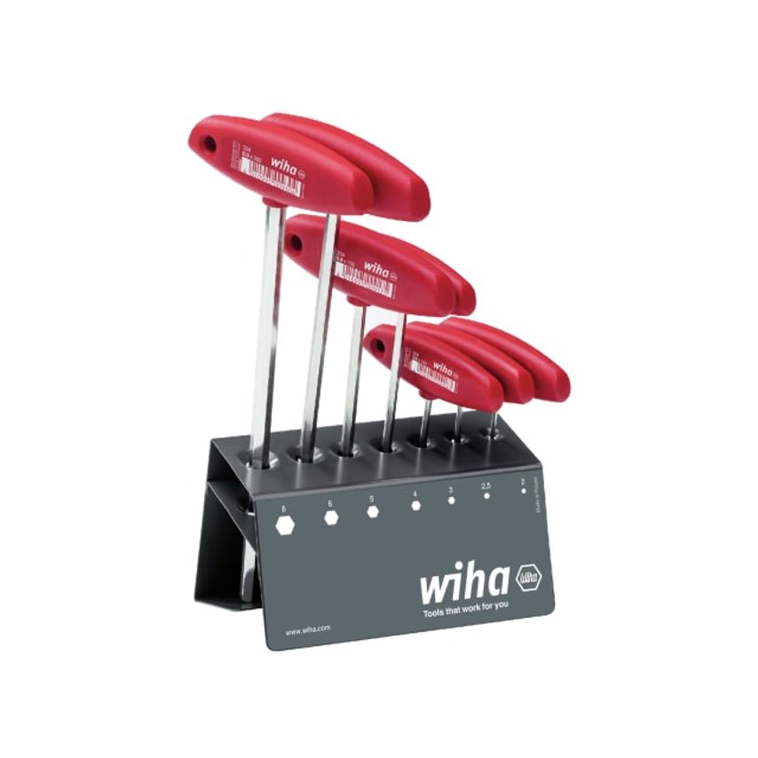 L-Key With T-Handle Set, 8 Piece