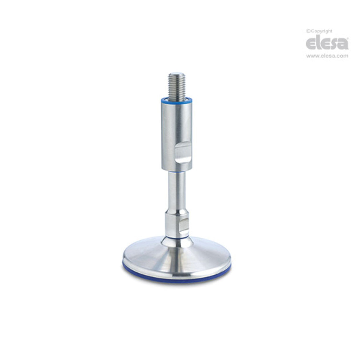 LM-HD-SST Levelling feet Hygienic Design Stainless steel LM-HD-80-SST-M20x185