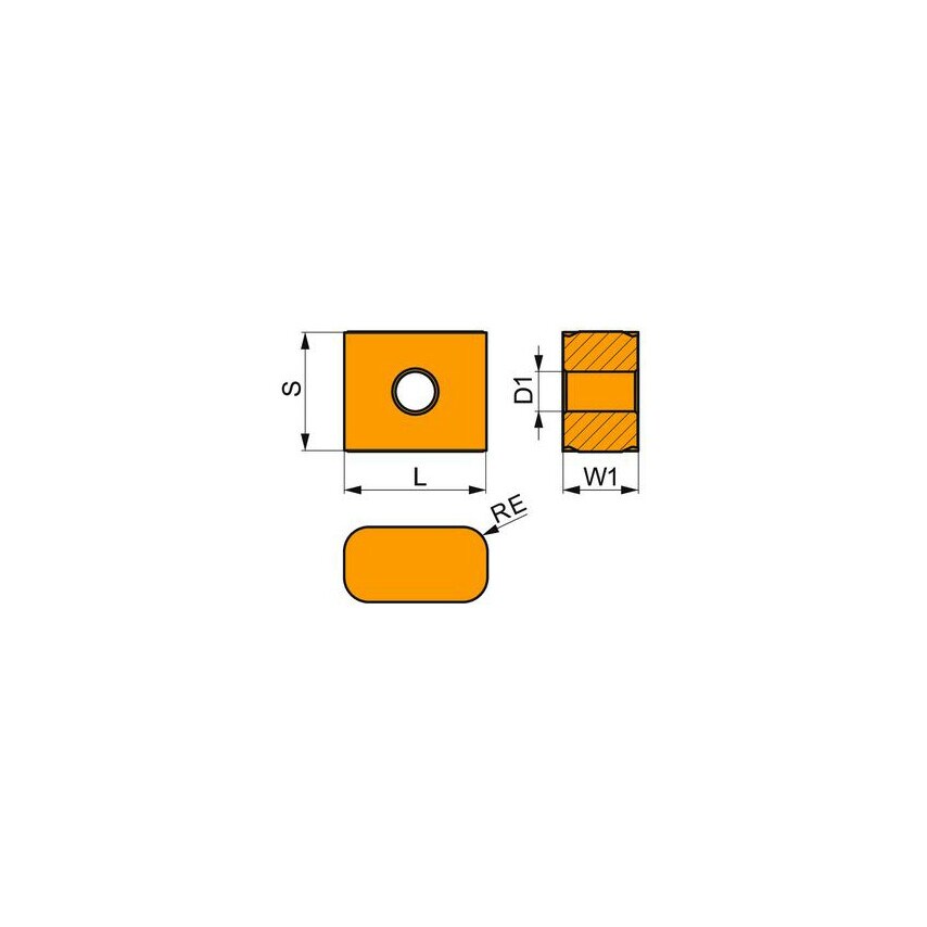 LNMX 301940SN-TF T5315, Railway Turning Insert