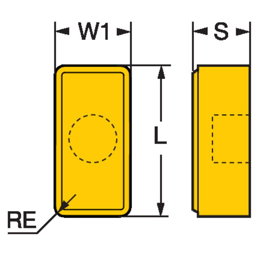 LNMX 501432-XH Insert Grade 4325