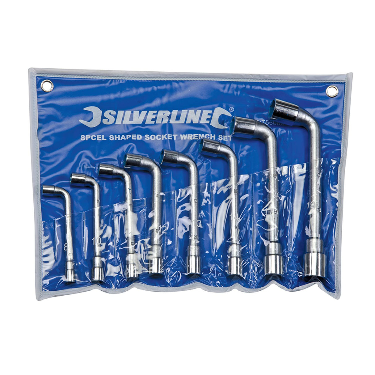 L-Shaped Socket Wrench Set 8 Piece 8 - 19mm