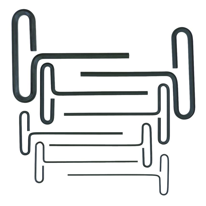 LTX80MP-6 6" T-Handle Loop Hex Key Set 2mm-10mm, 15487