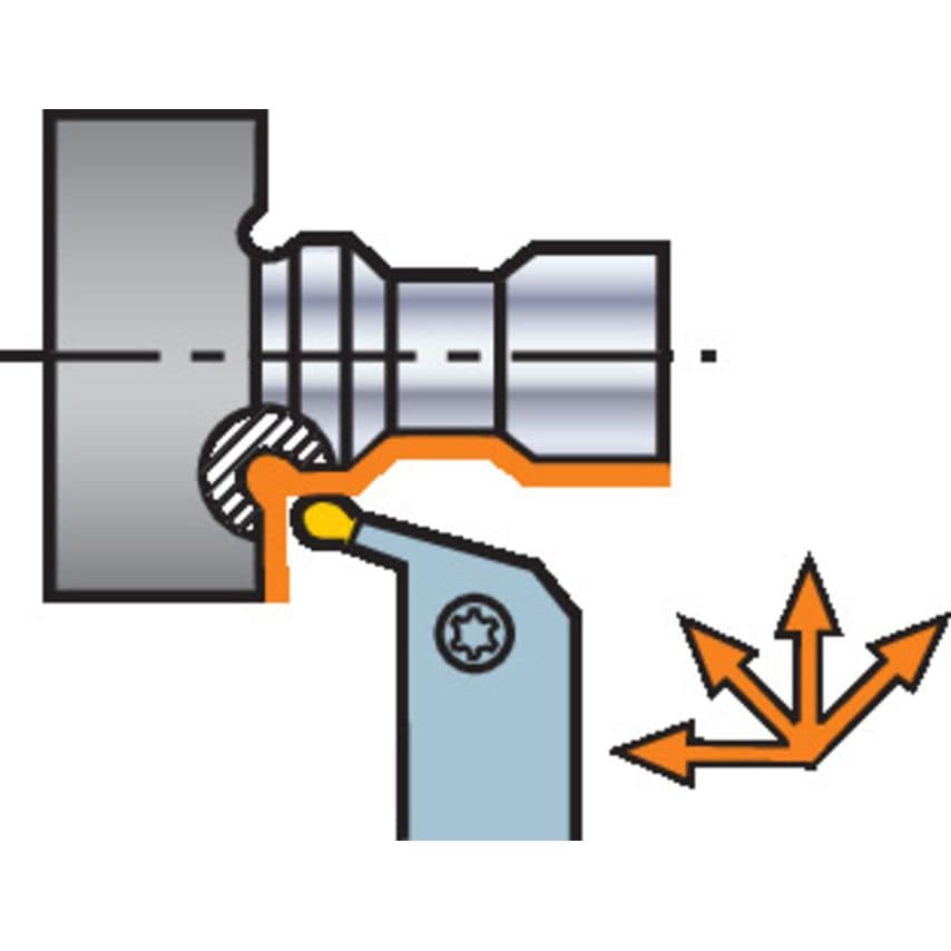 LX123J16-2525B-070 Shank Tool
