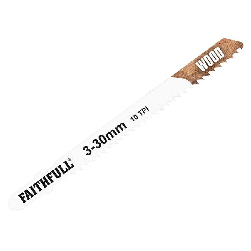 Laminate/Wood Jigsaw Blades Pack of 5 T101BR FAIJBT101BR