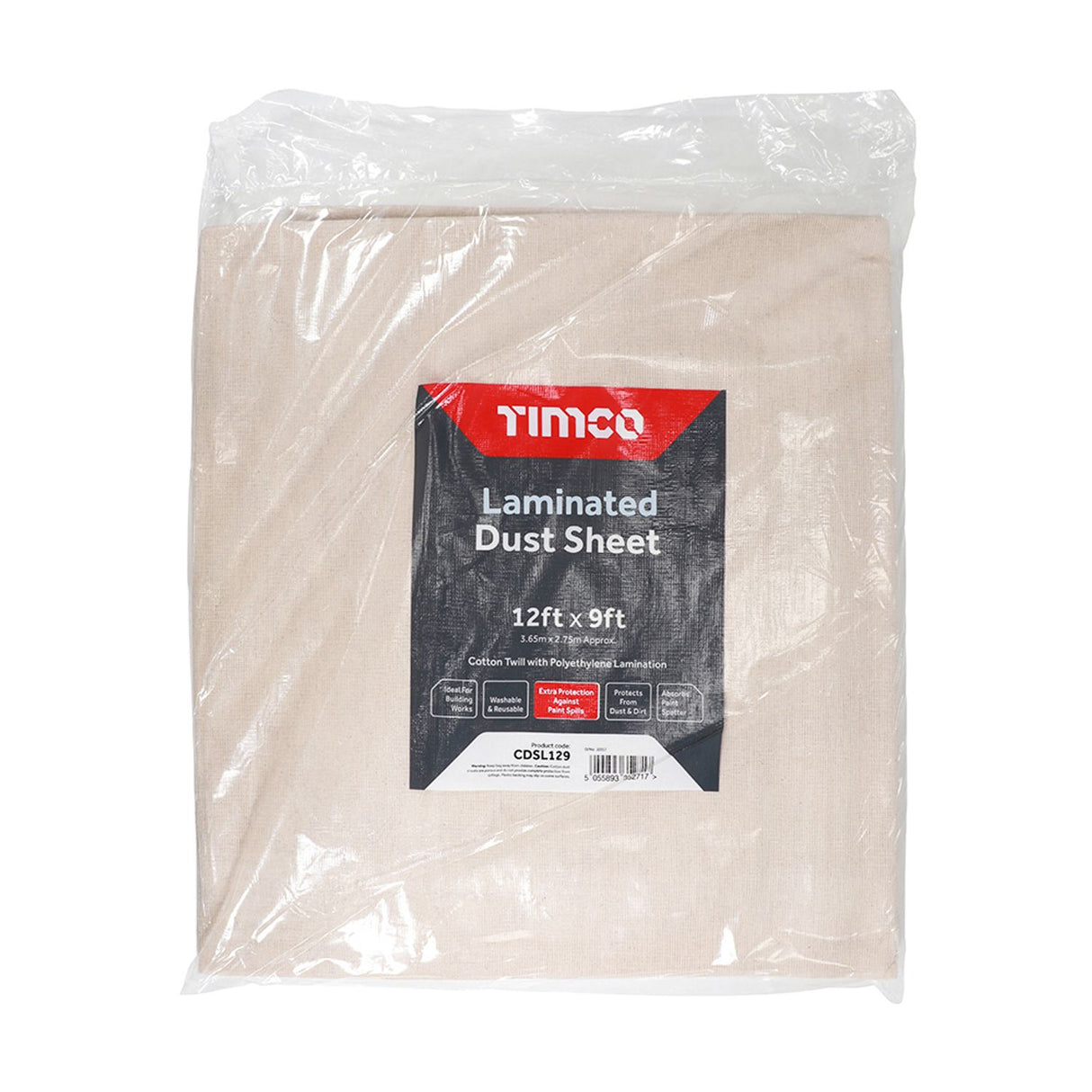 Laminated Dust Sheet - CDSL129