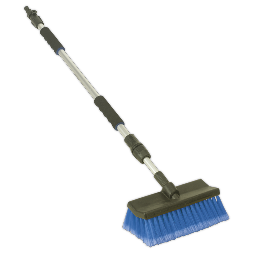 Large Angled Flo-Thru Brush with 1.7m Telescopic Handle