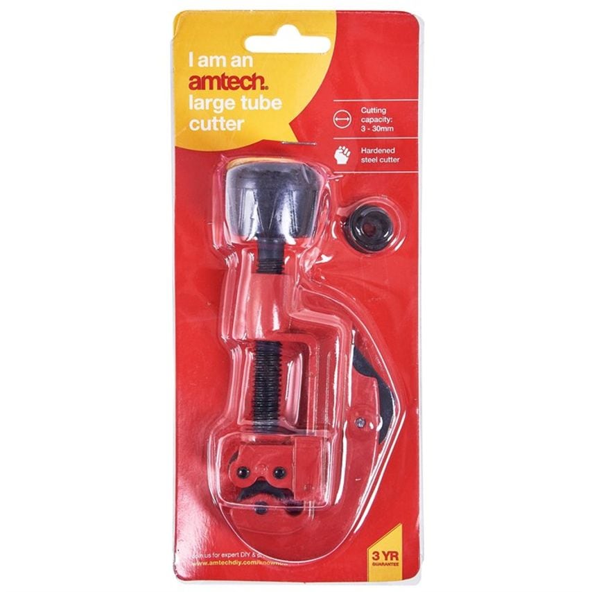 Large Tube Cutter with Spare Wheel