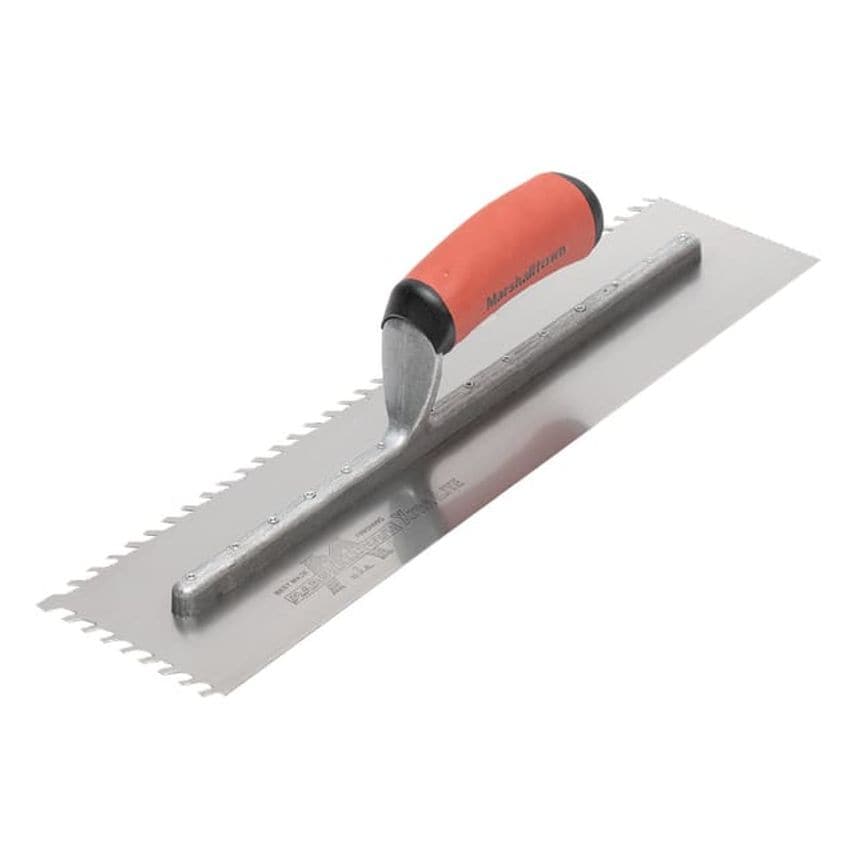 Layflat 10mm Notch Trowel 16 x 4in