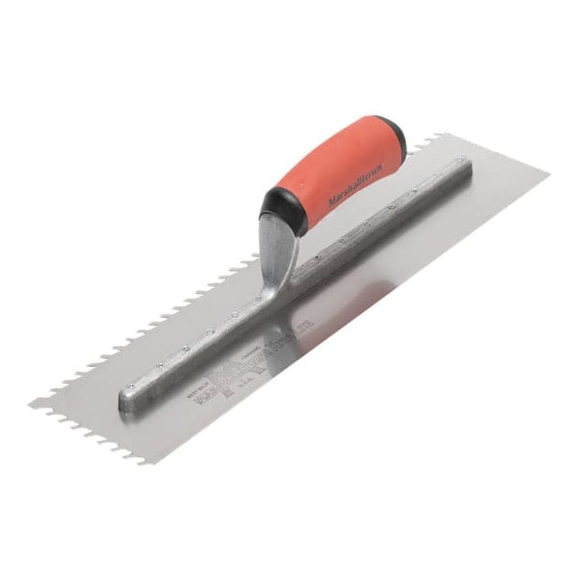 Layflat 6mm Notch Trowel 16 x 4in