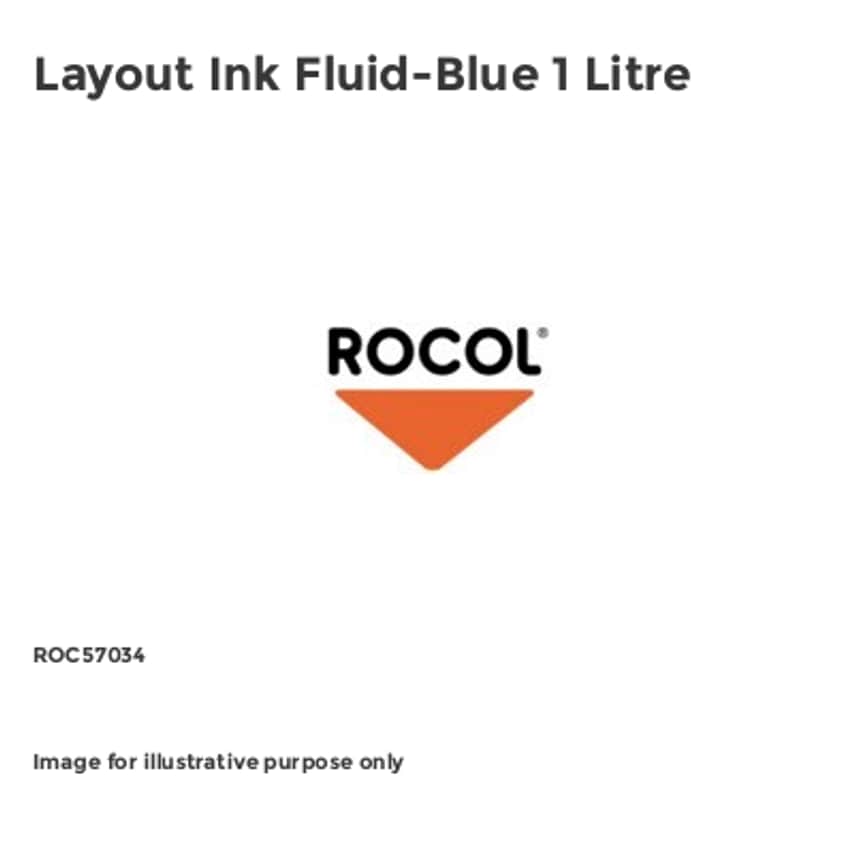 Layout Ink Fluid-Blue 1 Litre