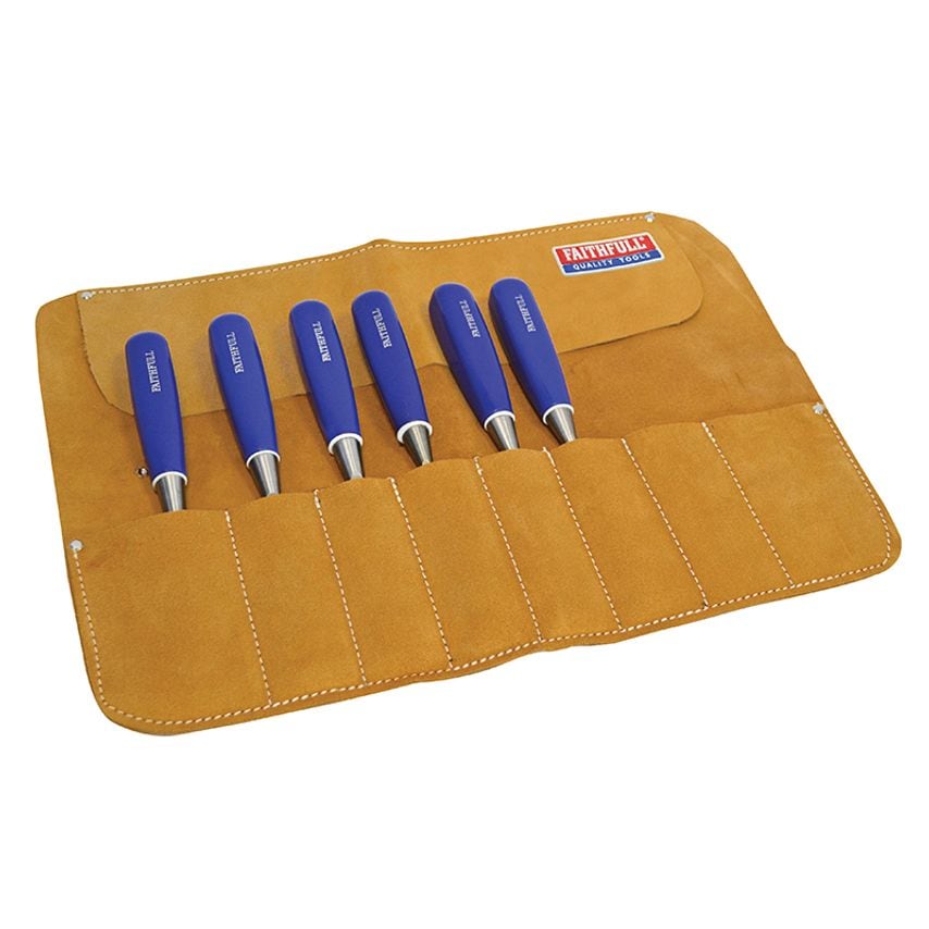 Leather Chisel Roll 33 x 47cm FAILCR8