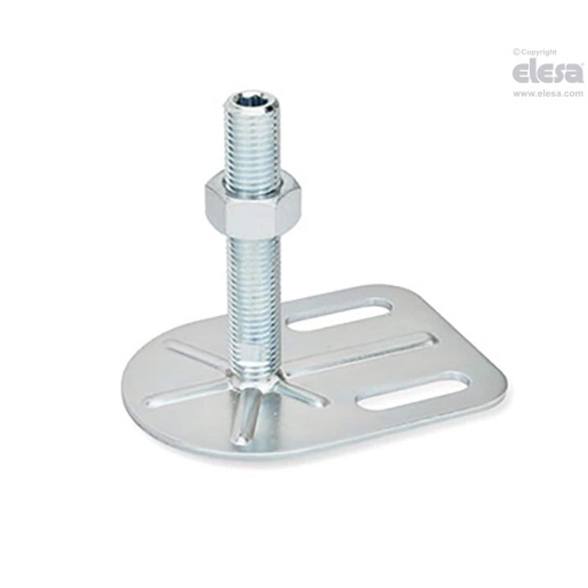 Levelling feet, ground mounting-LMD.F-2SL-80-M12x60