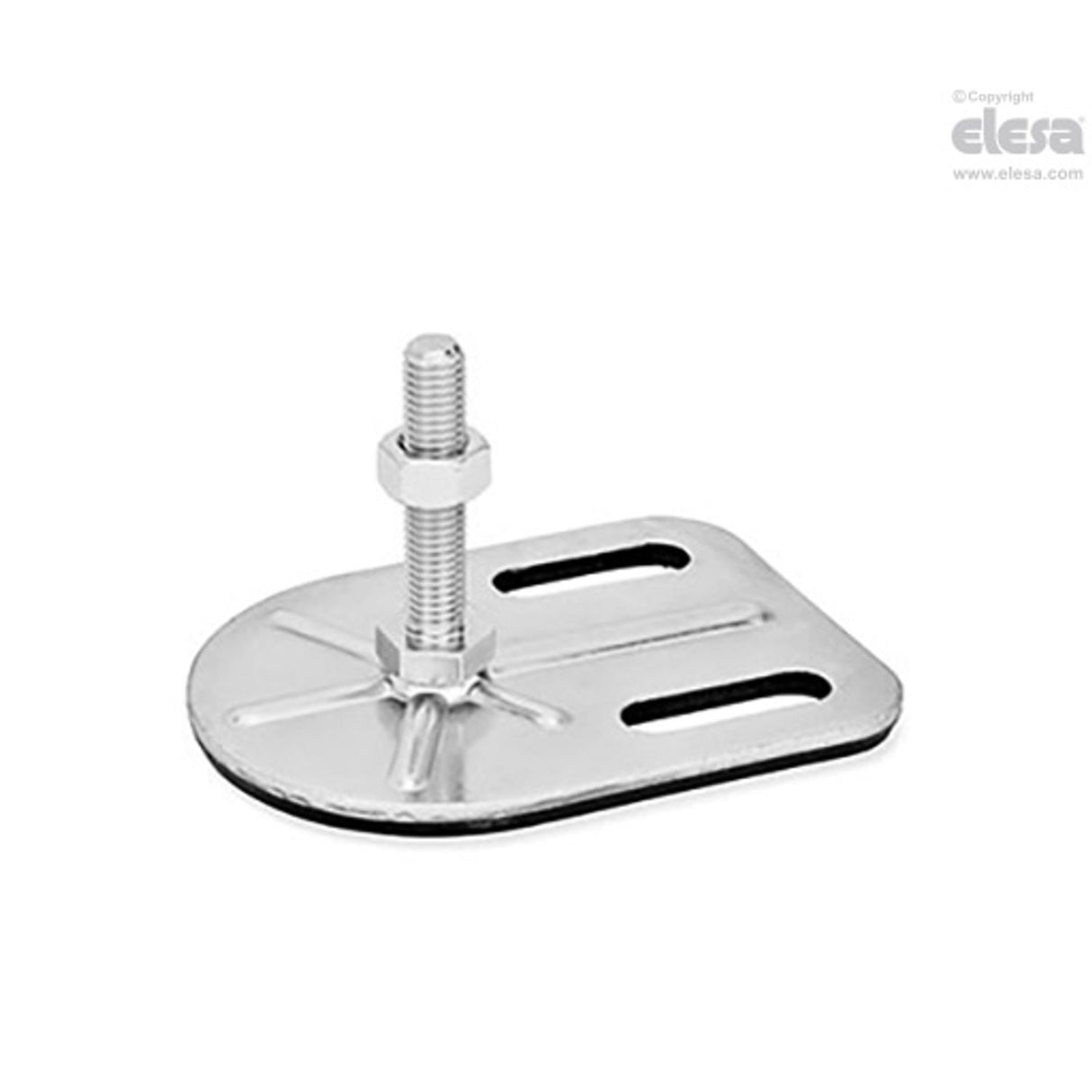 Levelling feet, ground mounting-LMD.F-2SL-80-SST-M8x40-TV