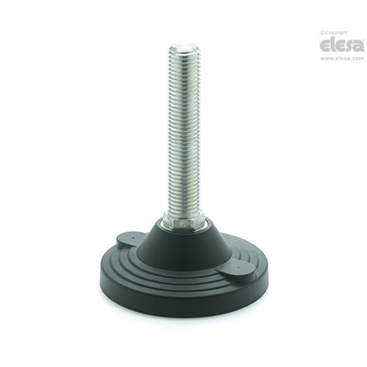 Levelling feet, ground mounting-LV.F-125-APS-M24x155