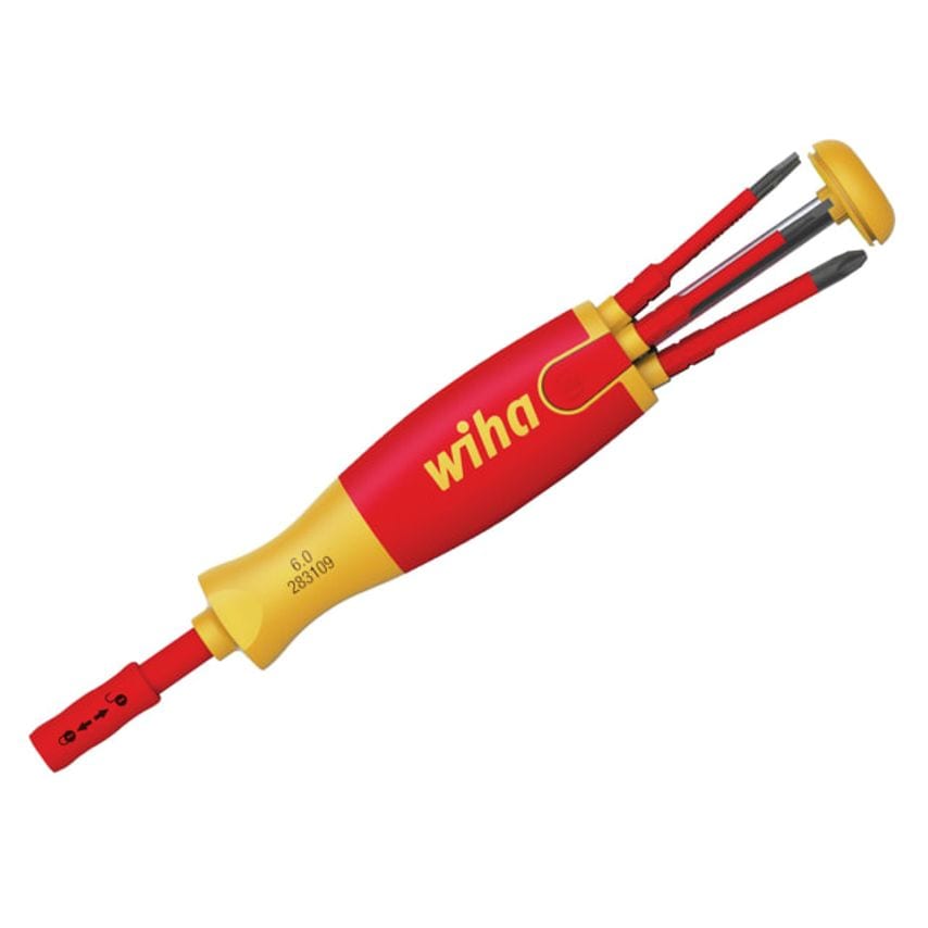 LiftUp Electric Bit Magazine Sl/Pz/Pzs Screwdriver Set, 6 Piece