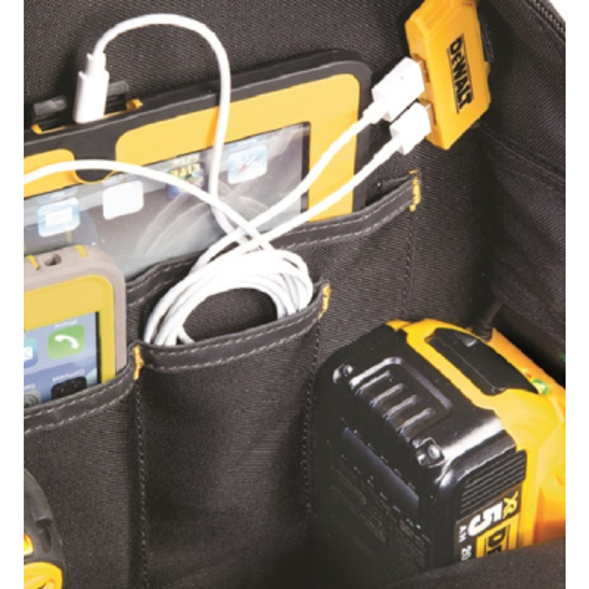 Lighted USB Charging Tool Backpack