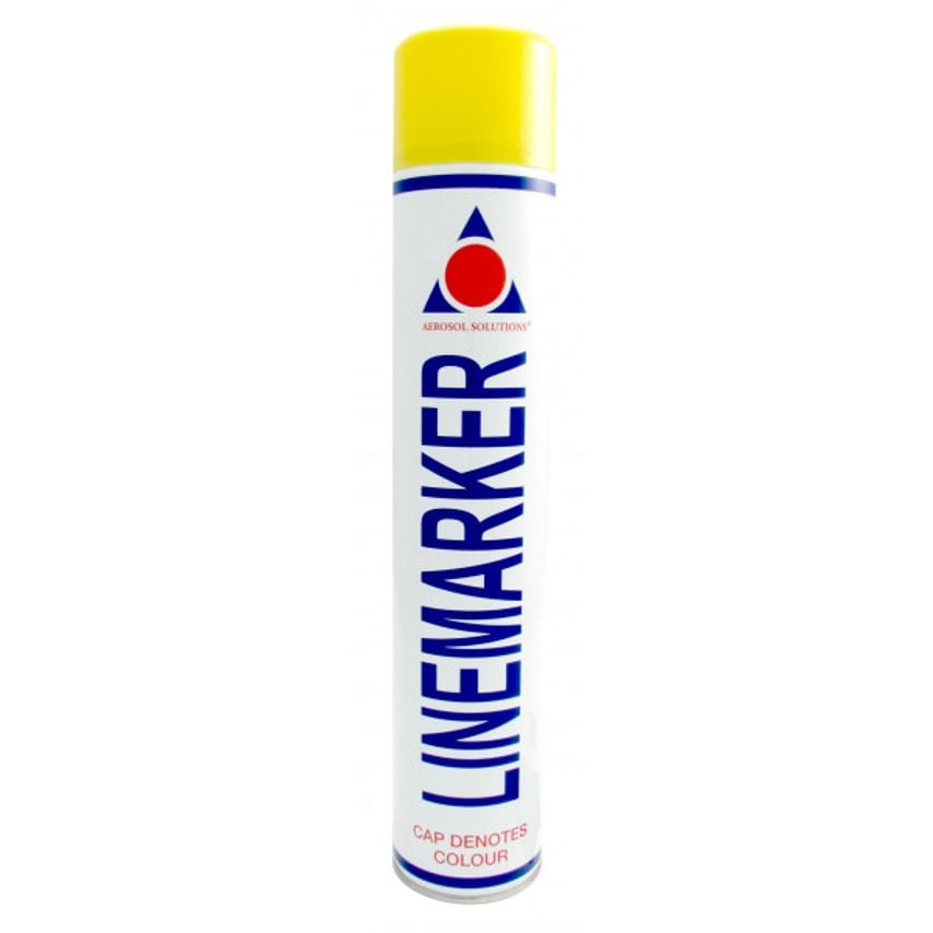 Line Marking Paint - Yellow - 750ml - AERLMPY
