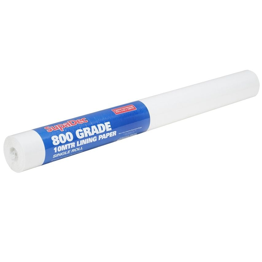 Lining Paper 800 Grade 10m Roll 5.3m2 Coverage
