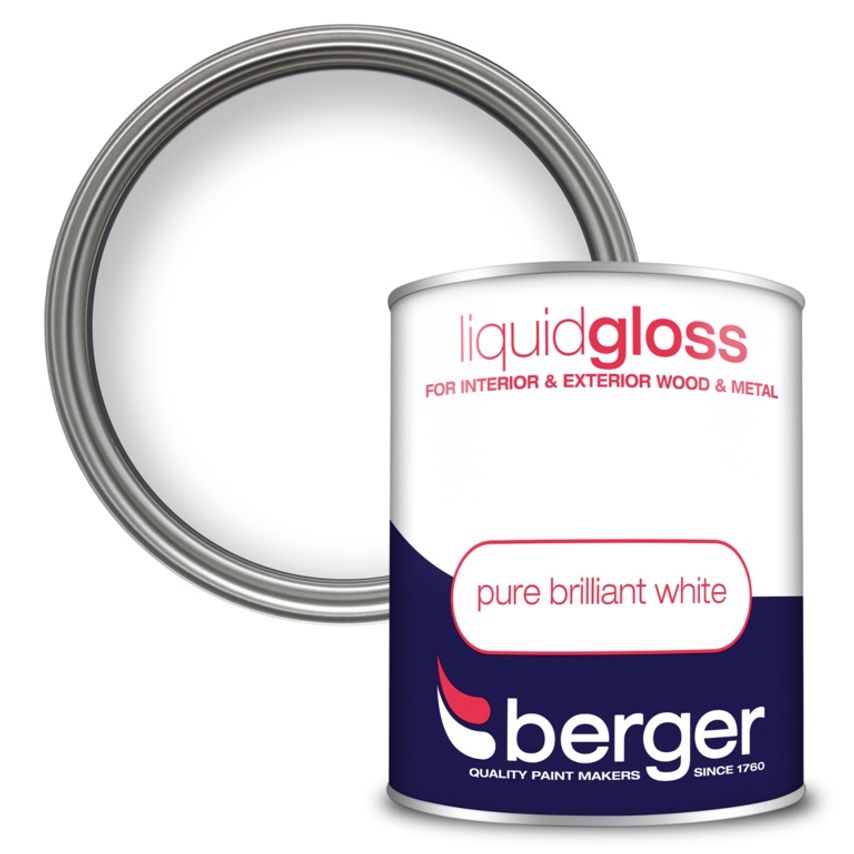 Liquid Gloss 750ml Pure Brilliant White